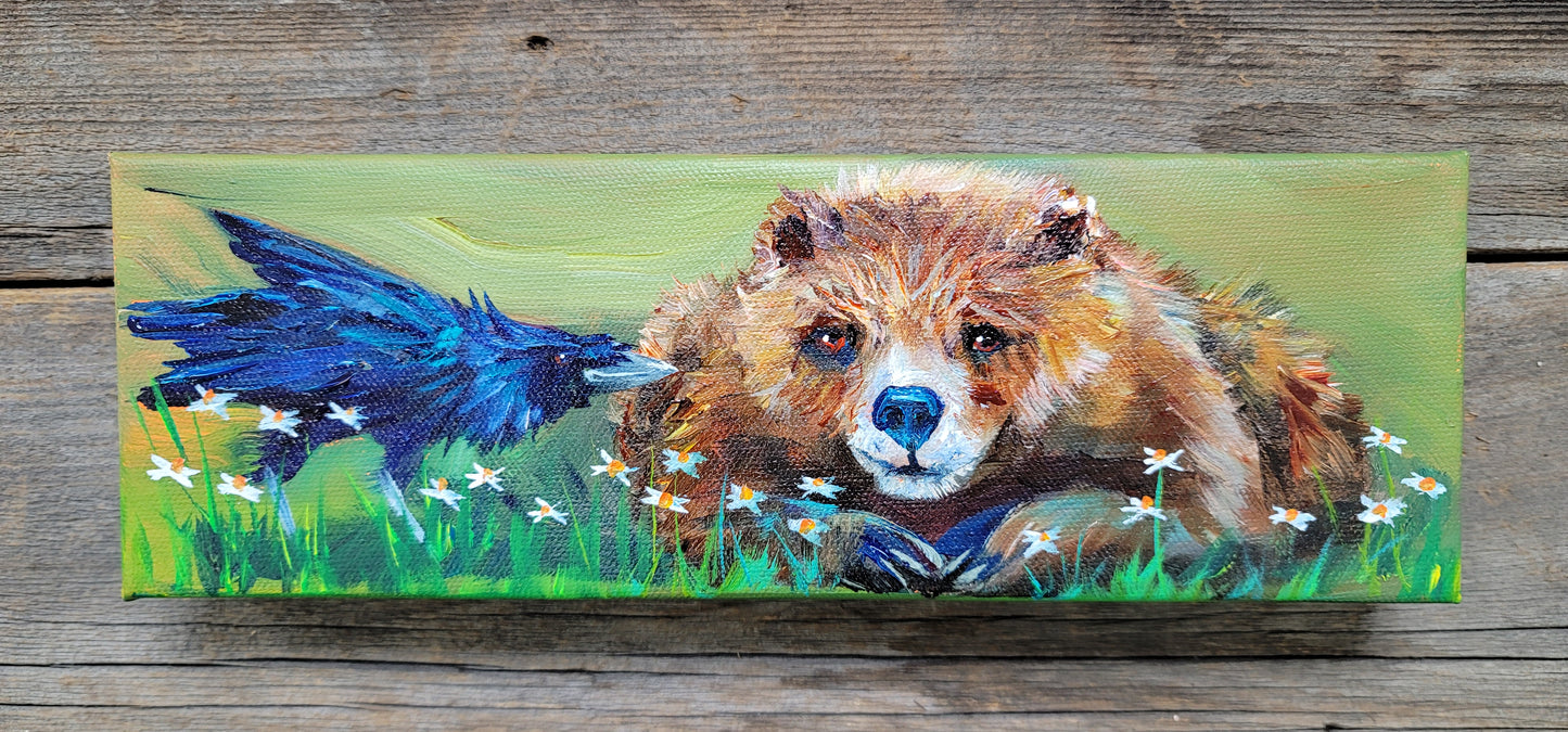 4 x 12 inch Original Acrylic Paintings - $95 each!
