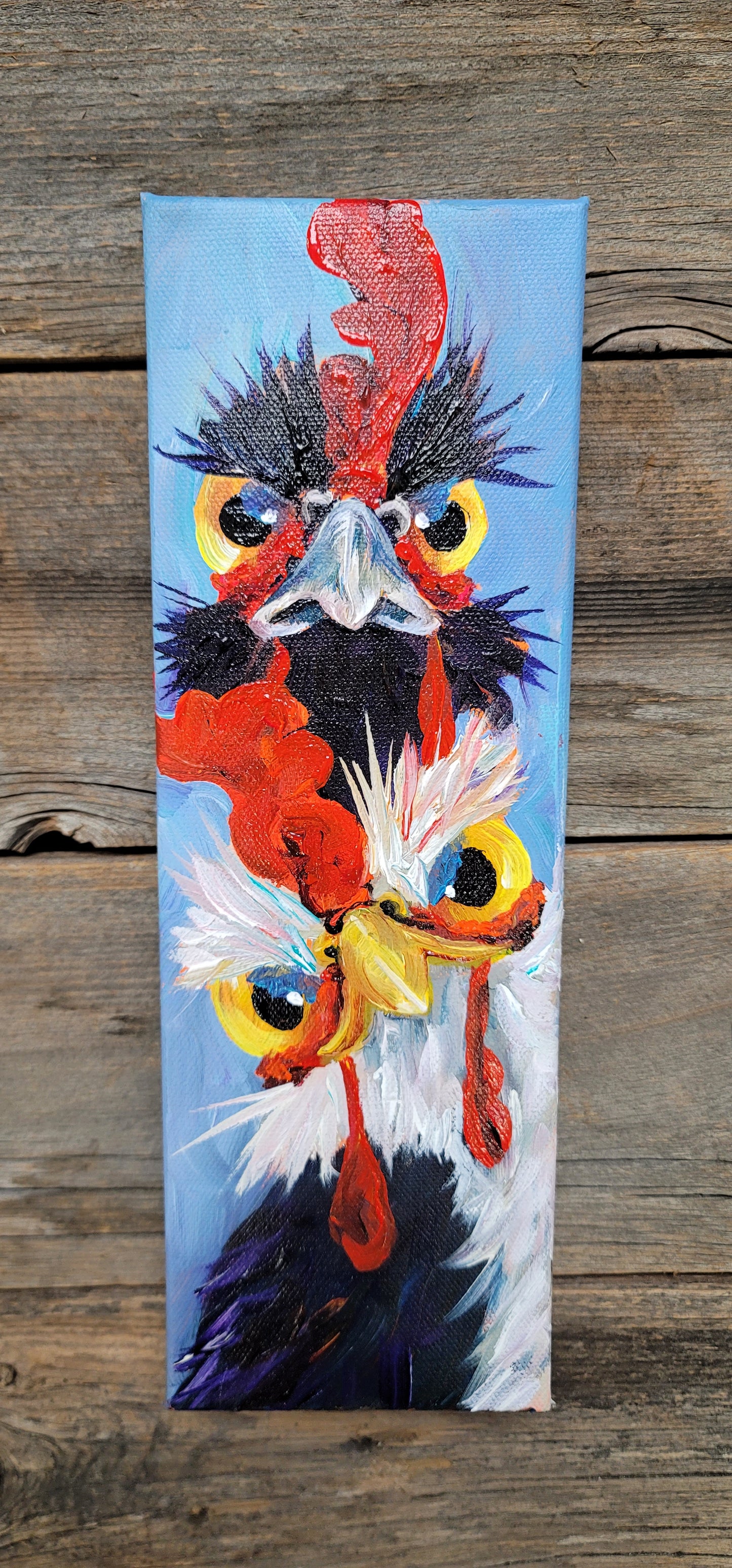 4 x 12 inch Original Acrylic Paintings - $95 each!