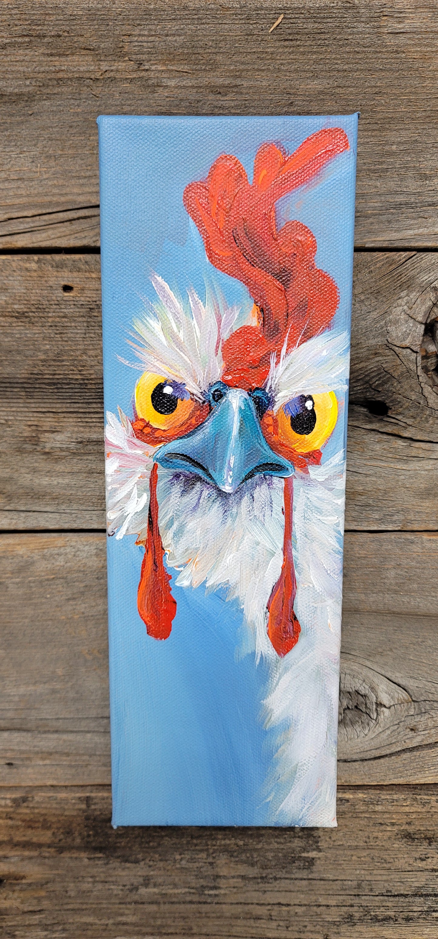 4 x 12 inch Original Acrylic Paintings - $95 each!