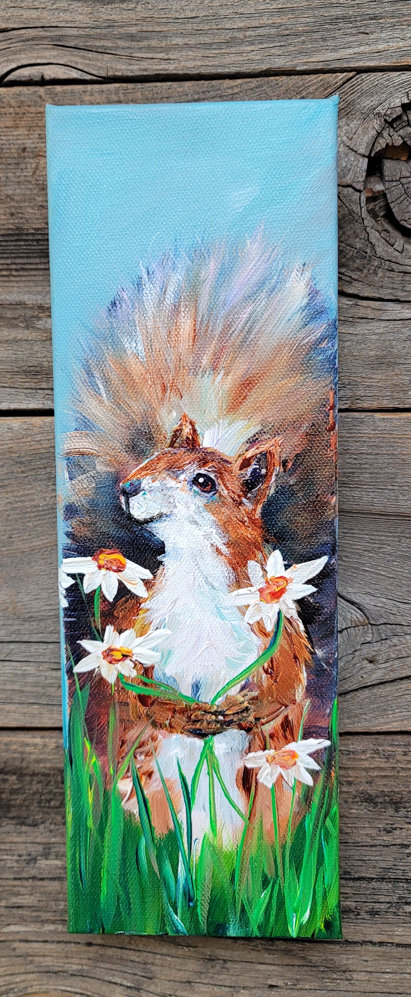4 x 12 inch Original Acrylic Paintings - $95 each!
