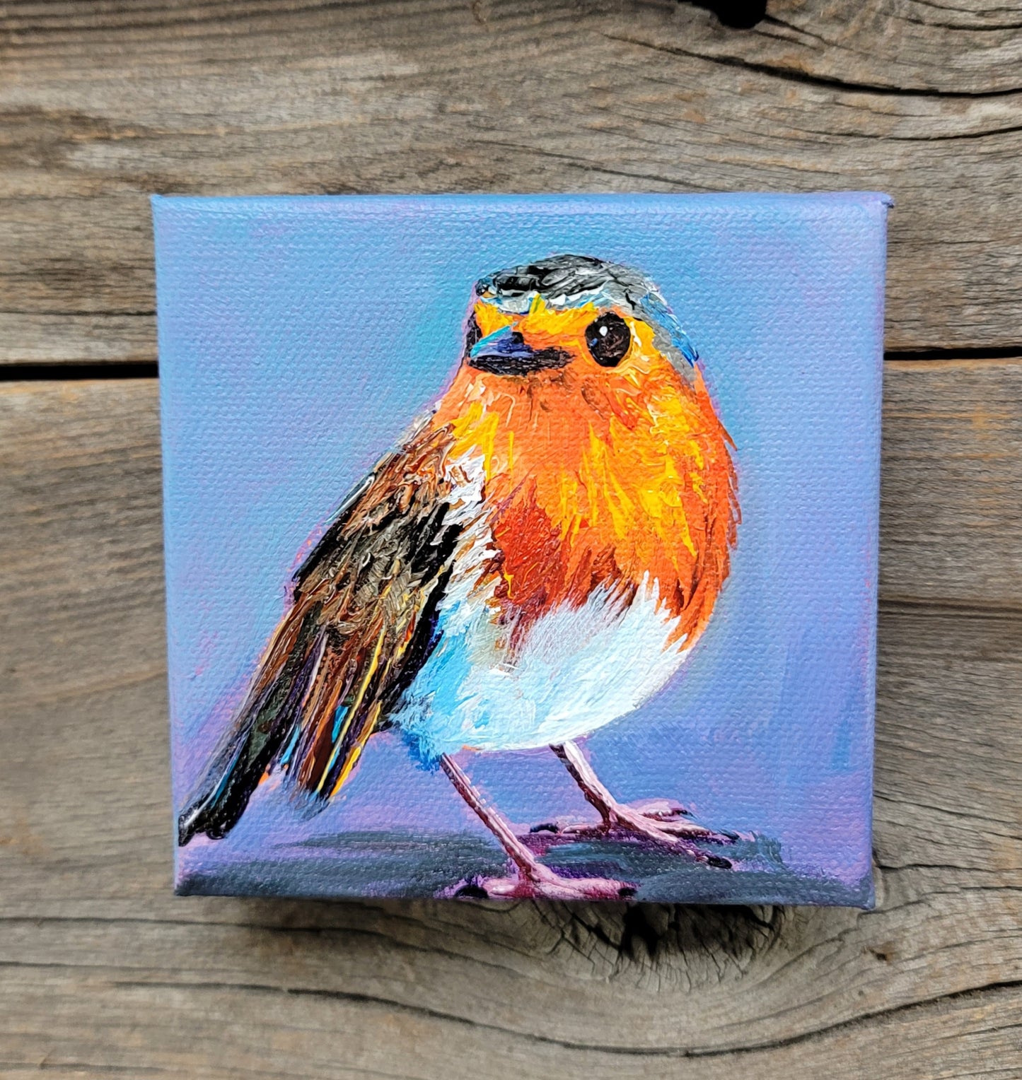 4 x 4 inch Original Acrylic Paintings - $50 each!