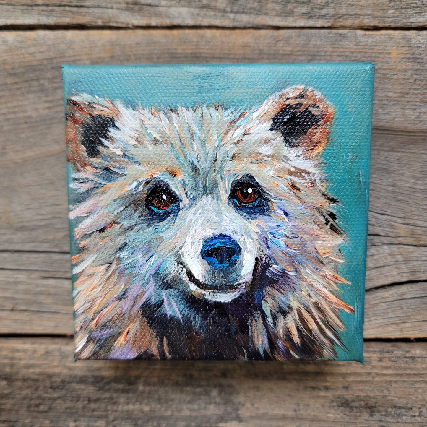4 x 4 inch Original Acrylic Paintings - $50 each!