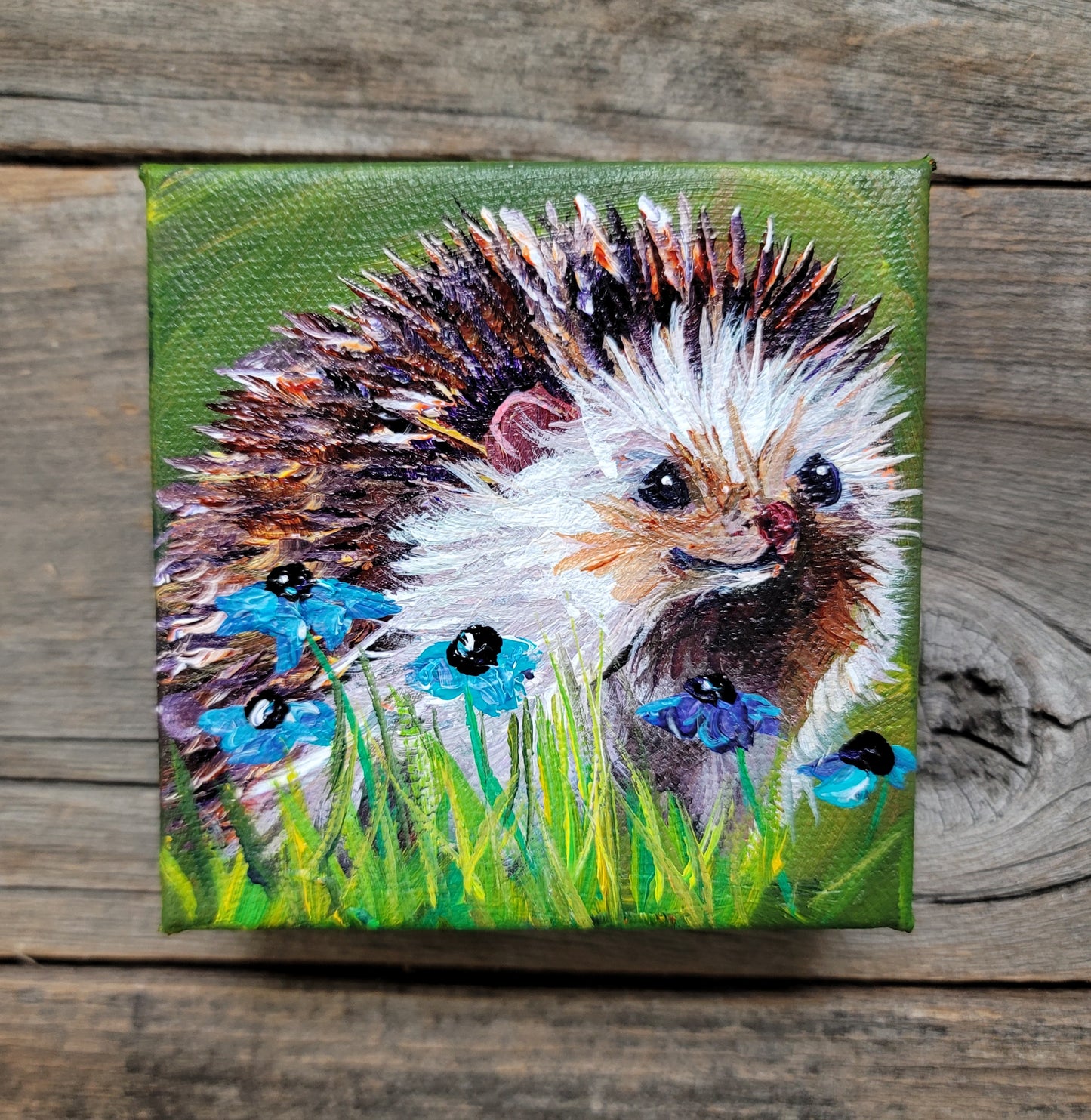 4 x 4 inch Original Acrylic Paintings - $50 each!