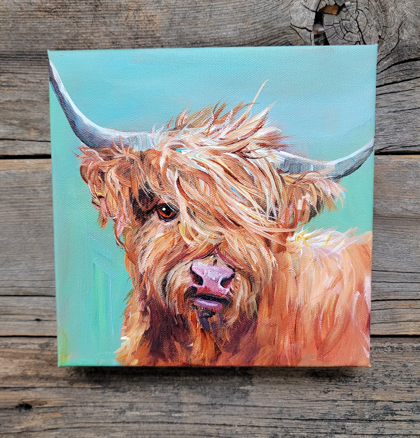 8x 8 inch Original Acrylic Paintings - $95 each!