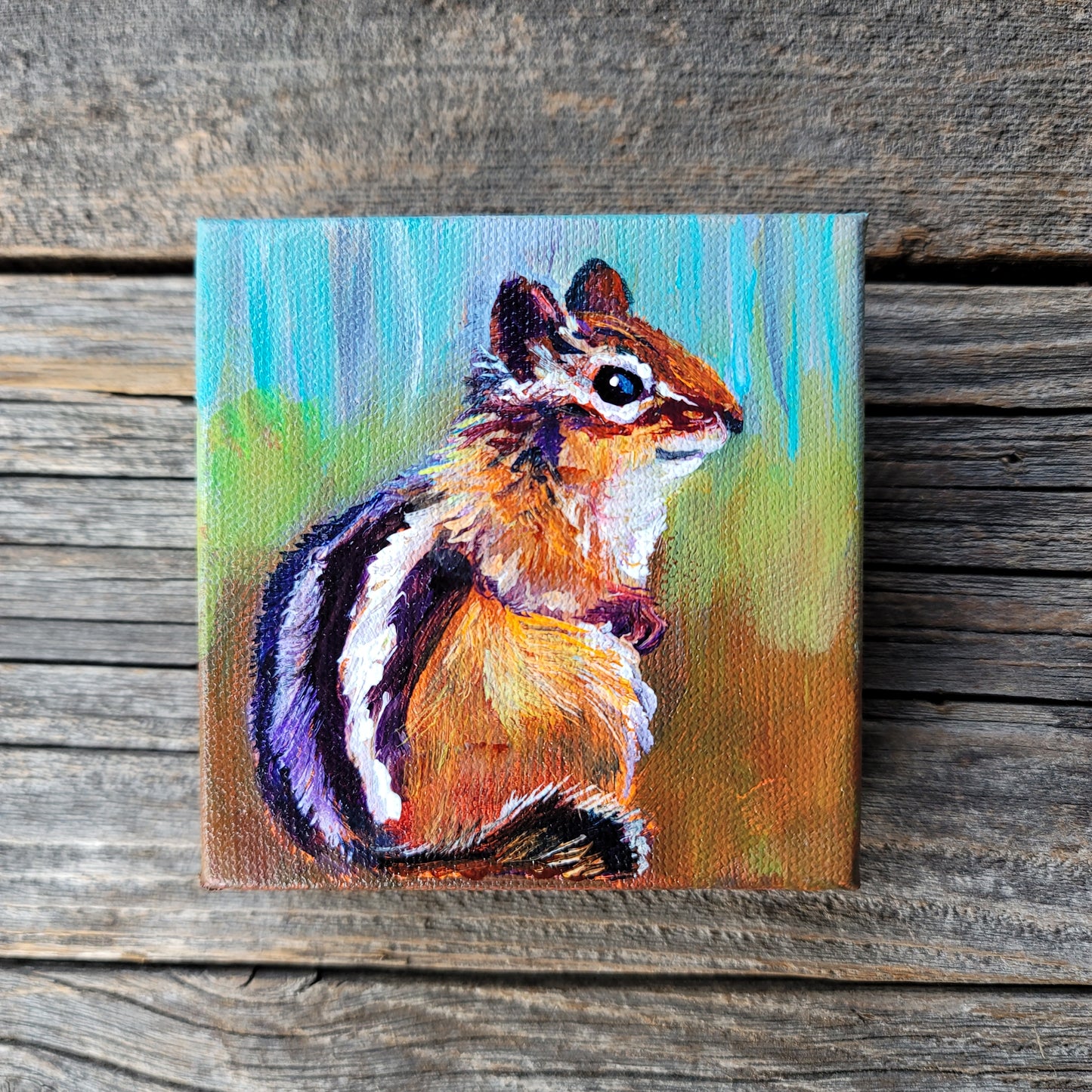 4 x 4 inch Original Acrylic Paintings - $50 each!