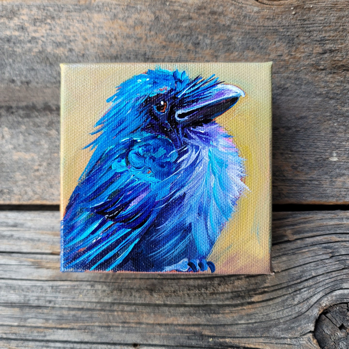 4 x 4 inch Original Acrylic Paintings - $50 each!