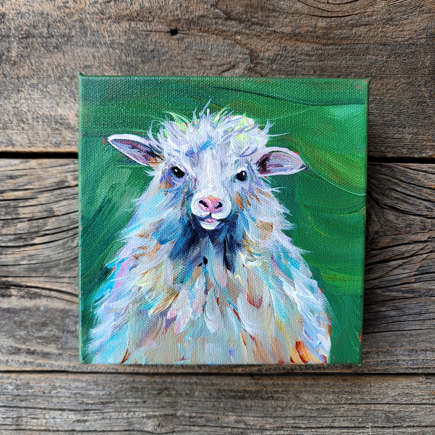 6 x 6 inch Original Acrylic Paintings - $80 each!