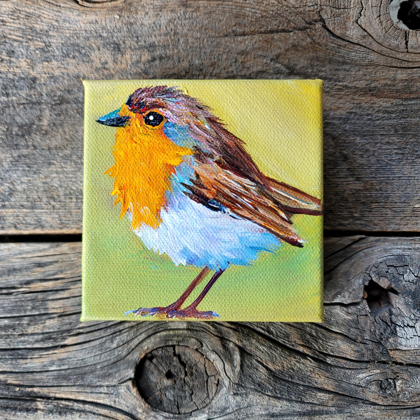 4 x 4 inch Original Acrylic Paintings - $50 each!