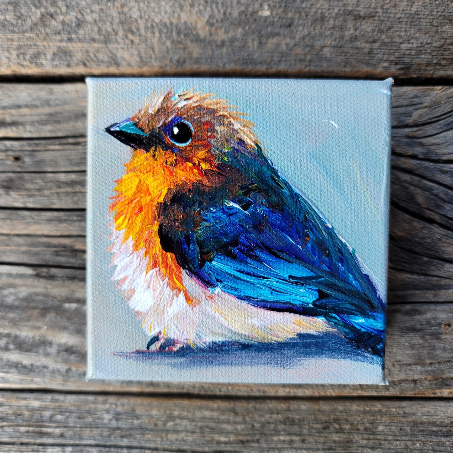 4 x 4 inch Original Acrylic Paintings - $50 each!