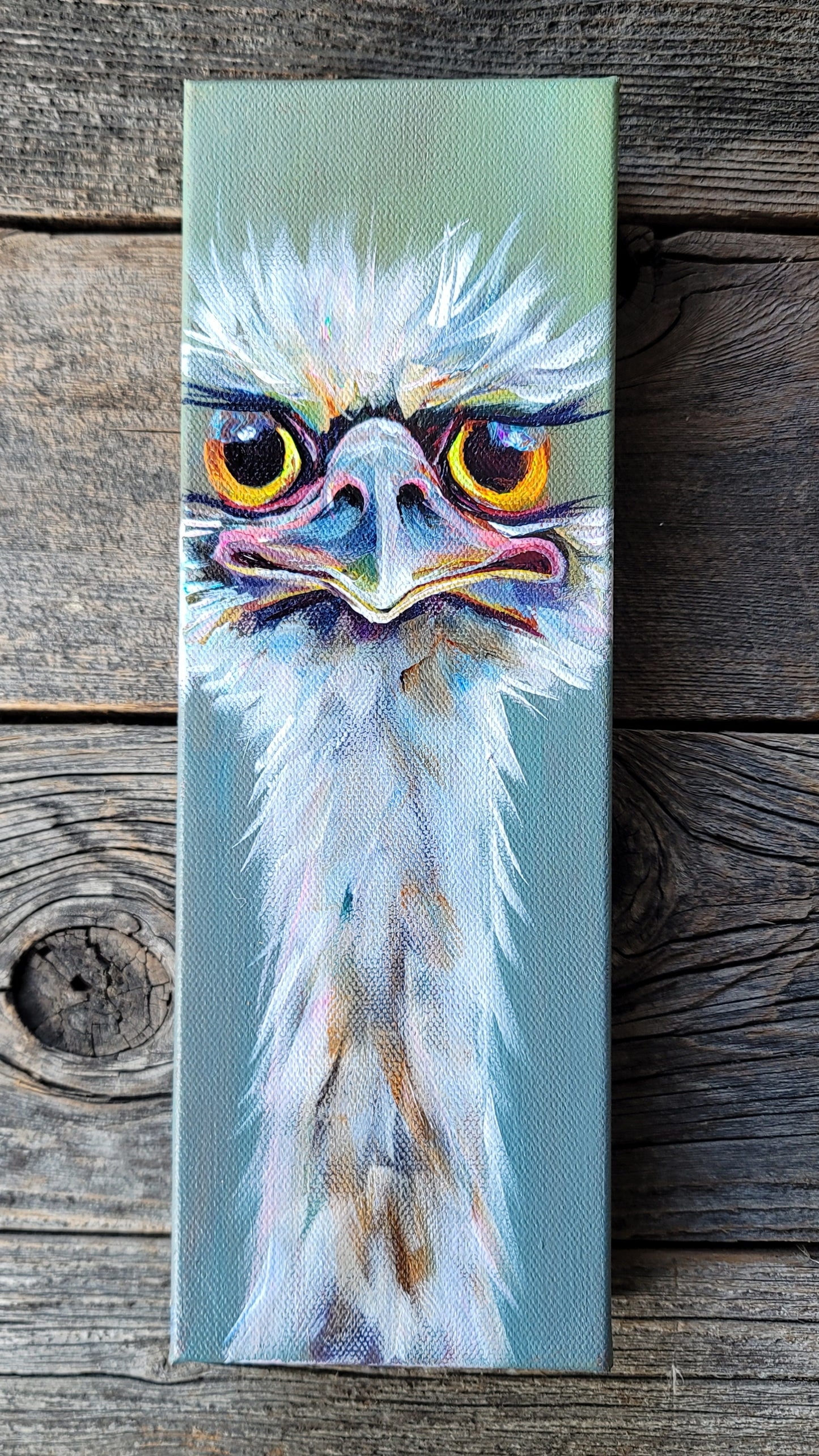 4 x 12 inch Original Acrylic Paintings - $95 each!