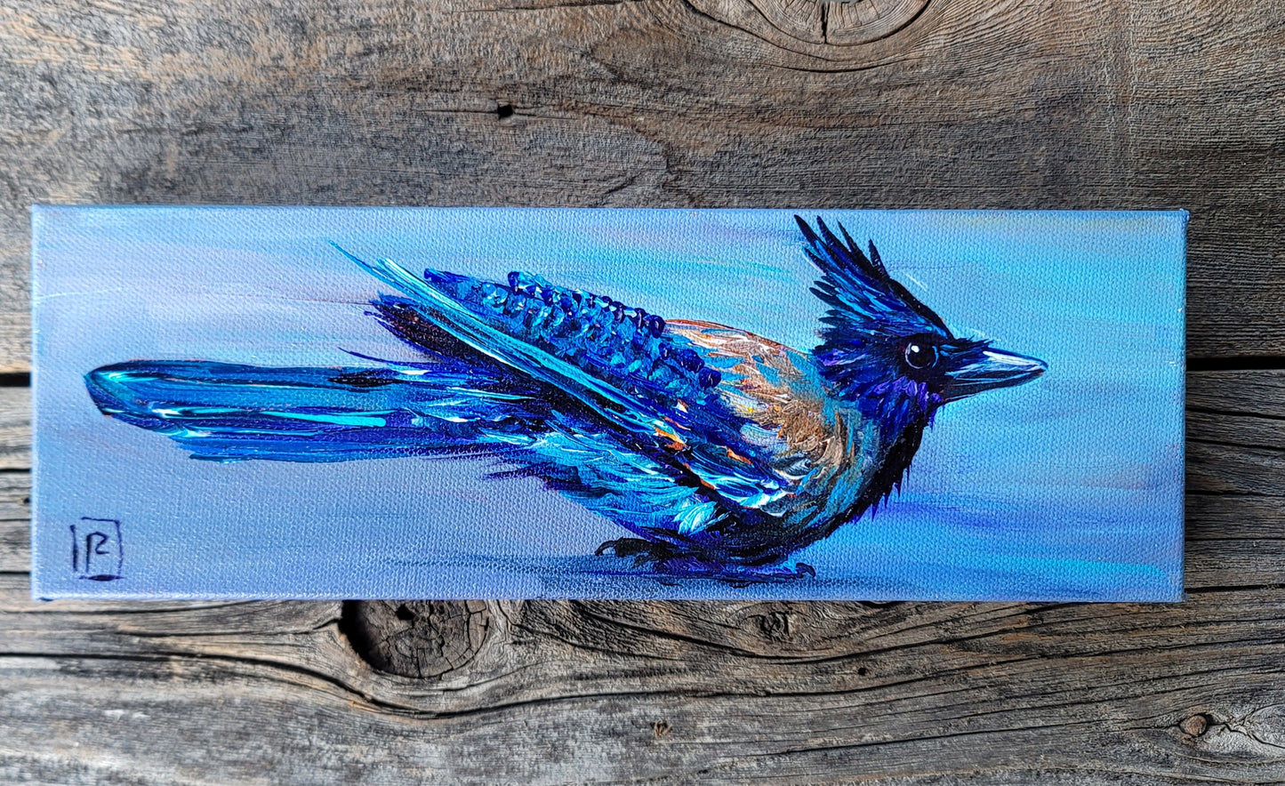 4 x 12 inch Original Acrylic Paintings - $95 each!