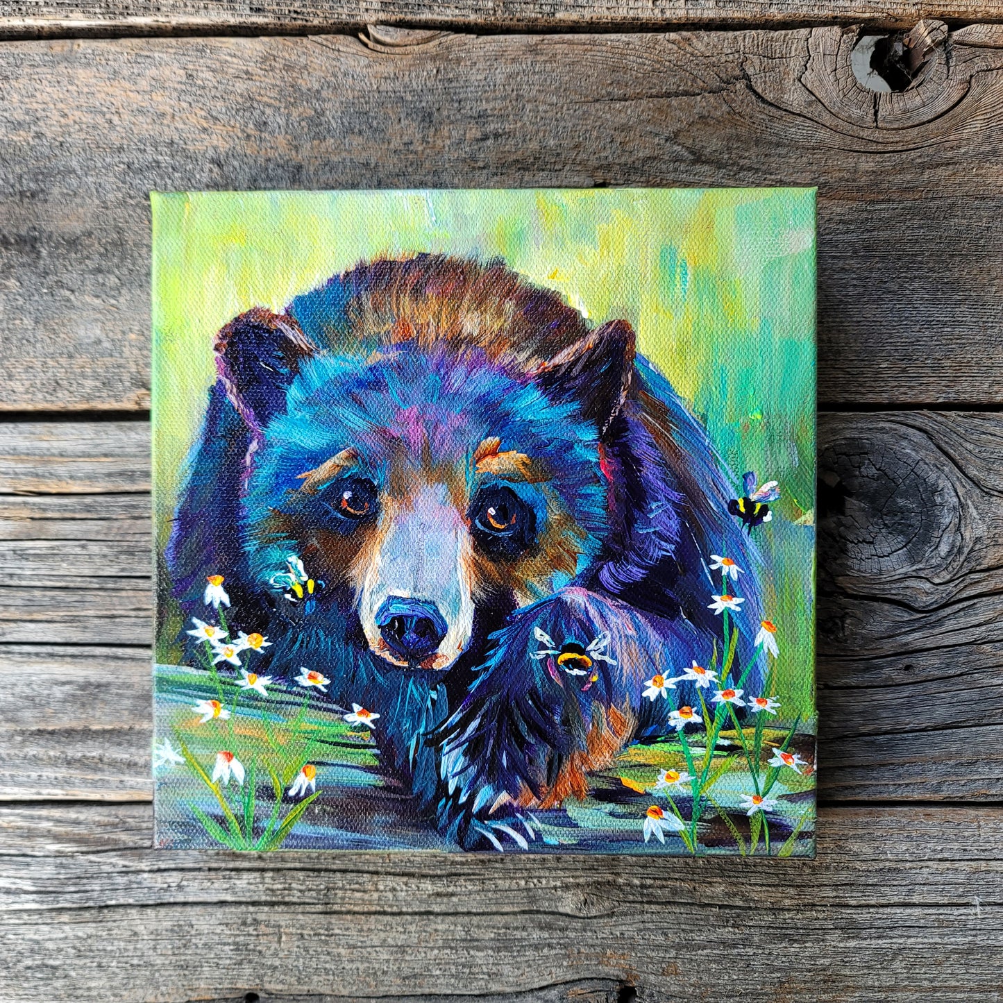 8x 8 inch Original Acrylic Paintings - $95 each!