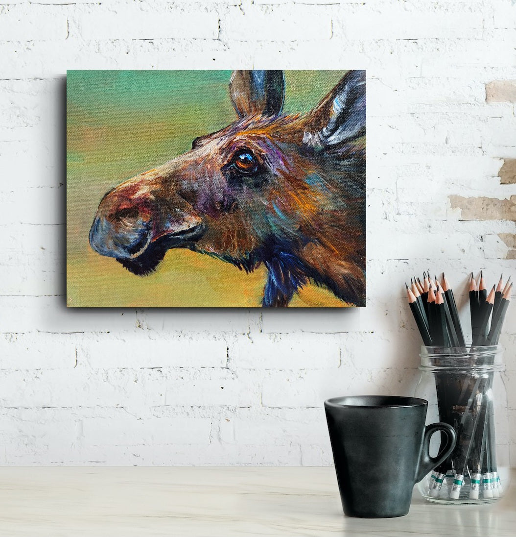JULIETTE - 8 x 10" ACRYLIC PAINTING