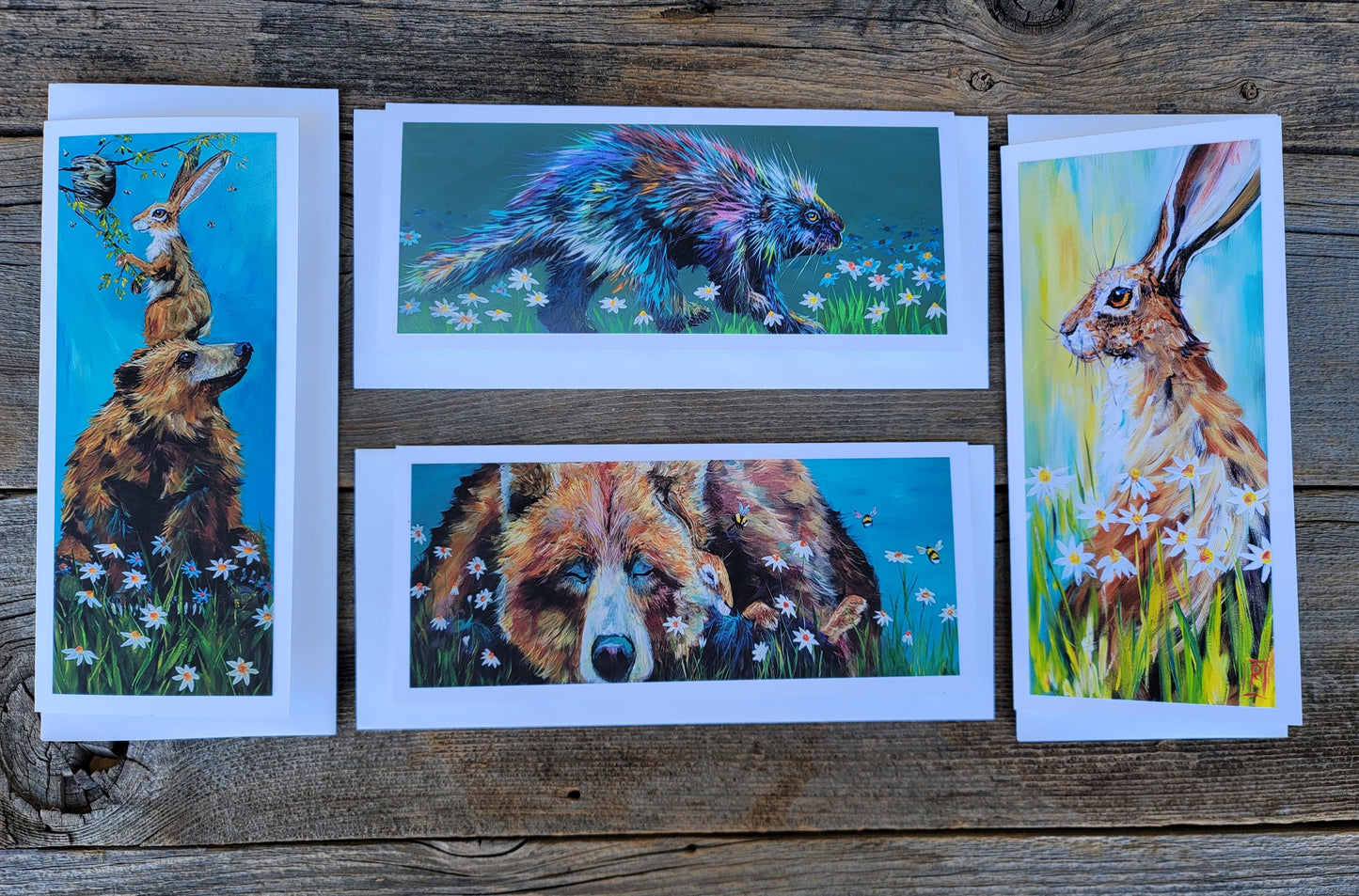 Greeting Cards - Friendly Critters