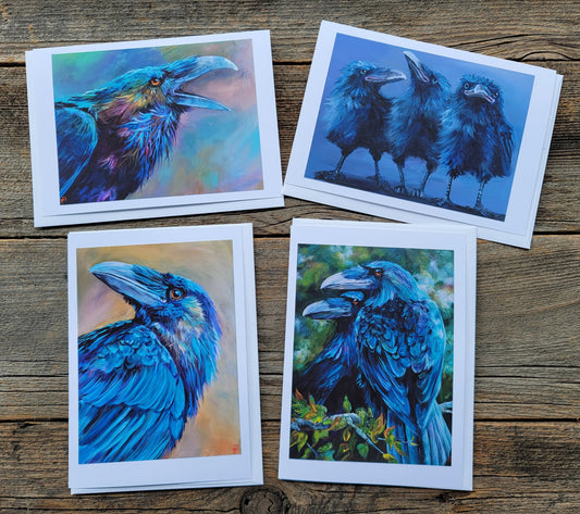 Greeting Cards - Ravens