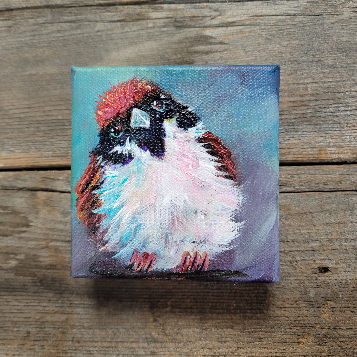 4 x 4 inch Acrylic Paintings -  $50 each!