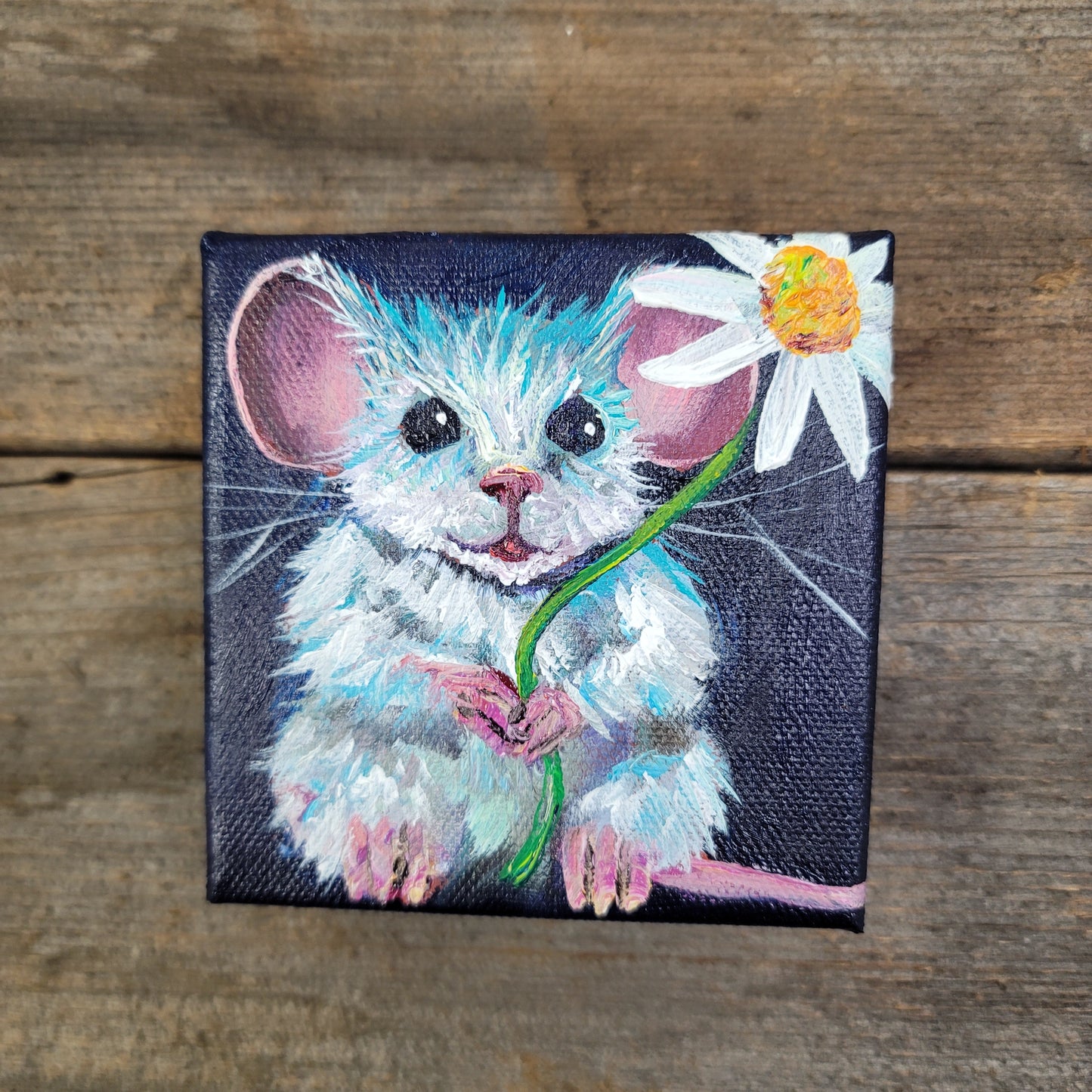 4 x 4 inch Acrylic Paintings -  $50 each!