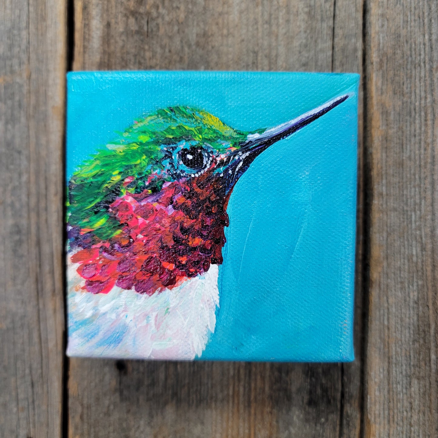 4 x 4 inch Acrylic Paintings -  $50 each!