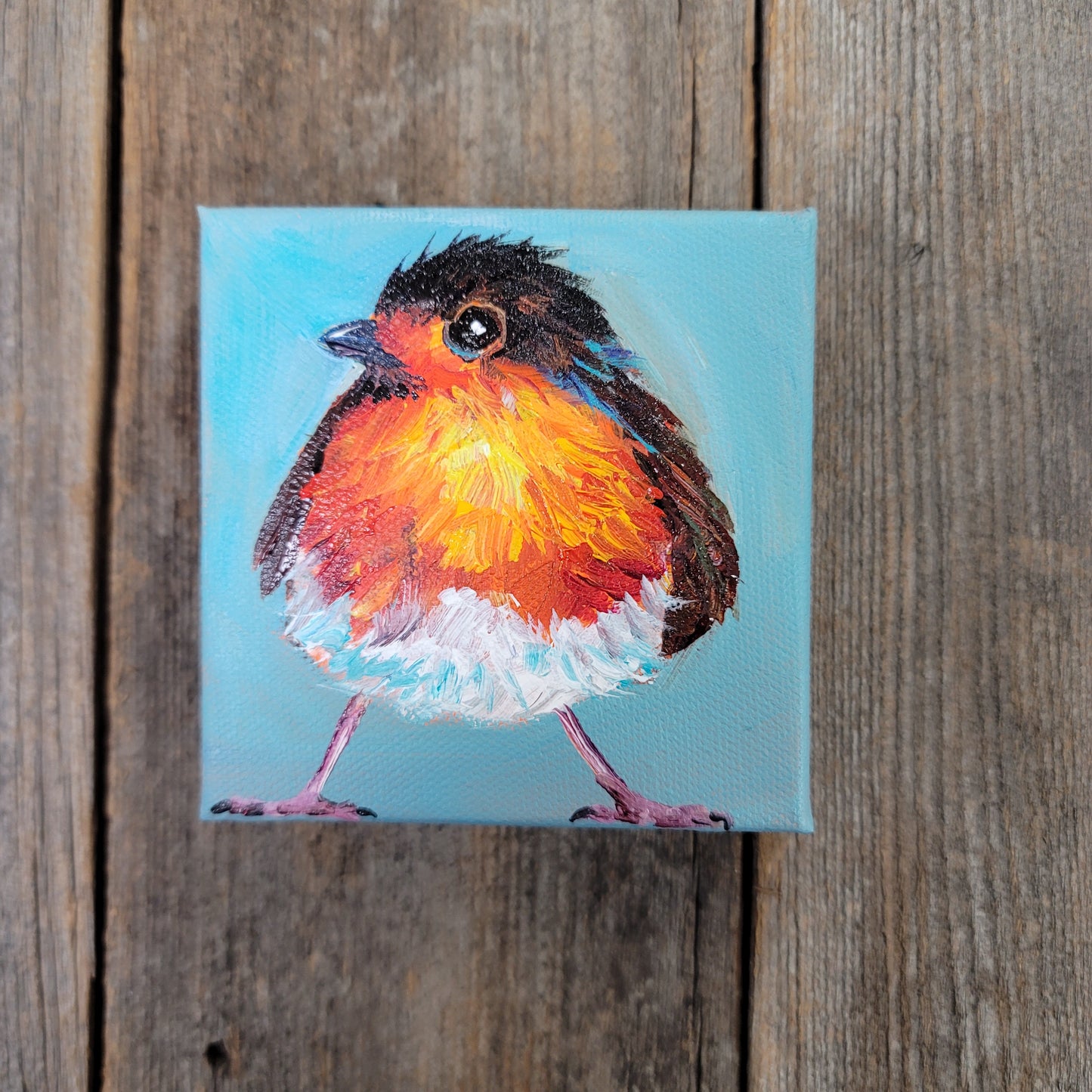 4 x 4 inch Acrylic Paintings -  $50 each!