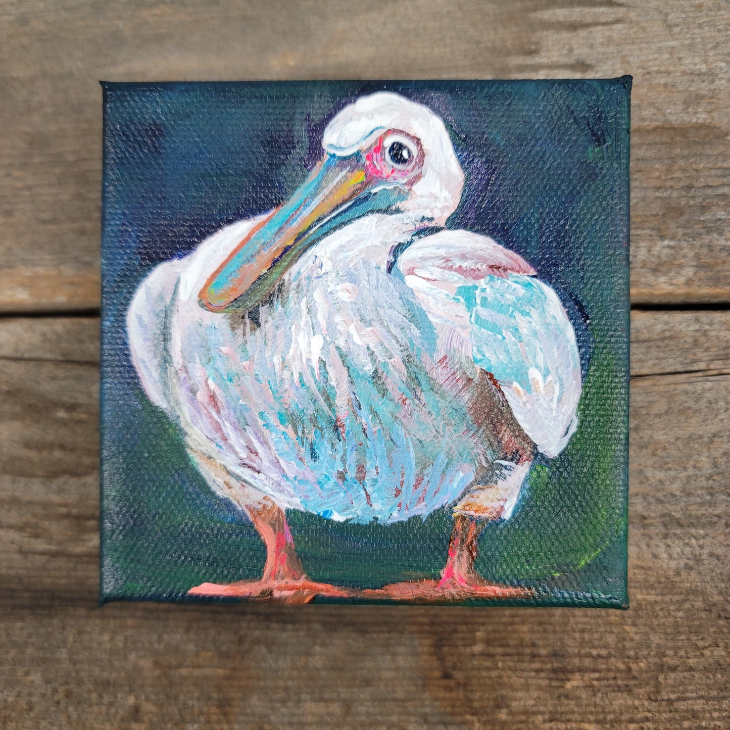 4 x 4 inch Original Acrylic Paintings -  $50 each!