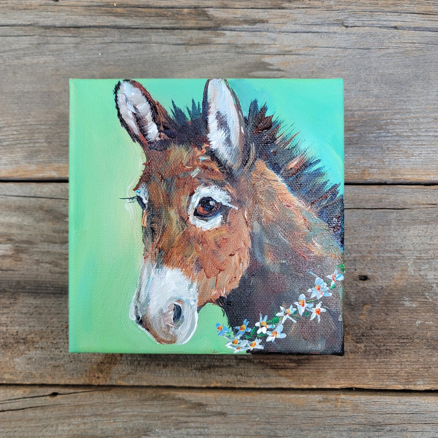 6 x 6 inch Original Acrylic Paintings -  $80 each!