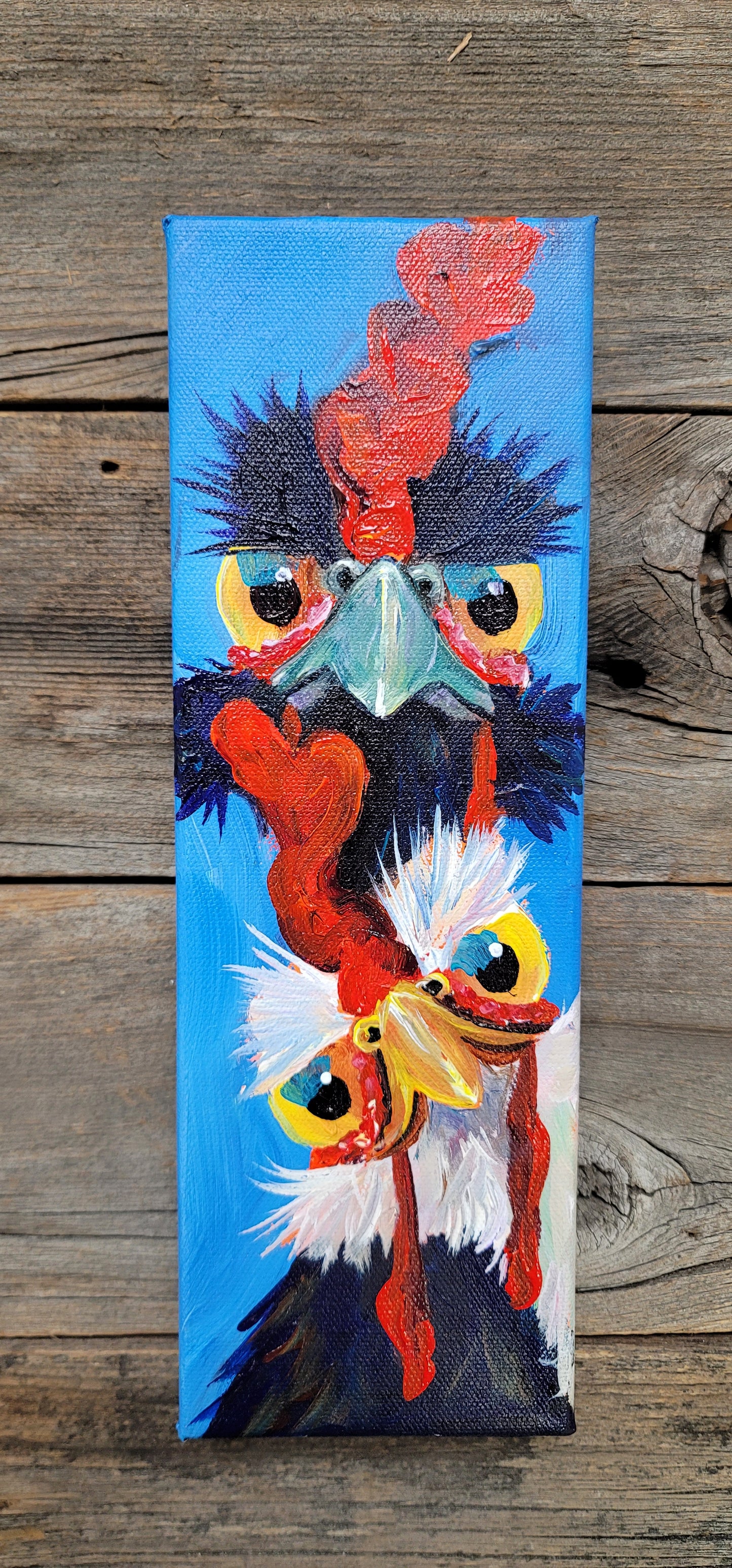 4 x 12 inch Original Acrylic Paintings -  $95 each!