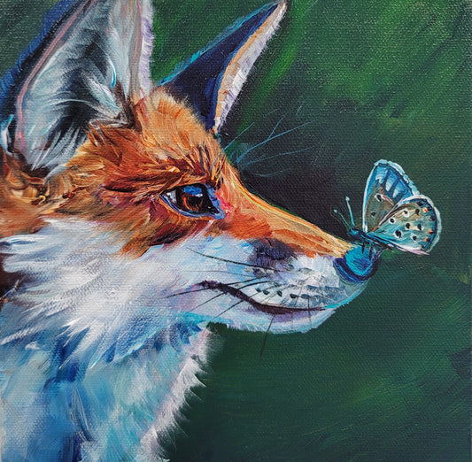 Gentle Moment - 8x 8 inch Original Acrylic Paintings -  $95 each!