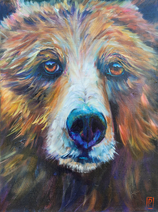 Richard - original acrylic painting -  18" x 24" - $450