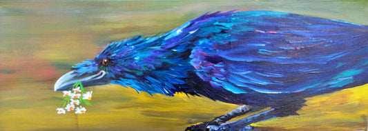 The Gifter - Original Acrylic Painting - 6 x 16 inch -  $175 each