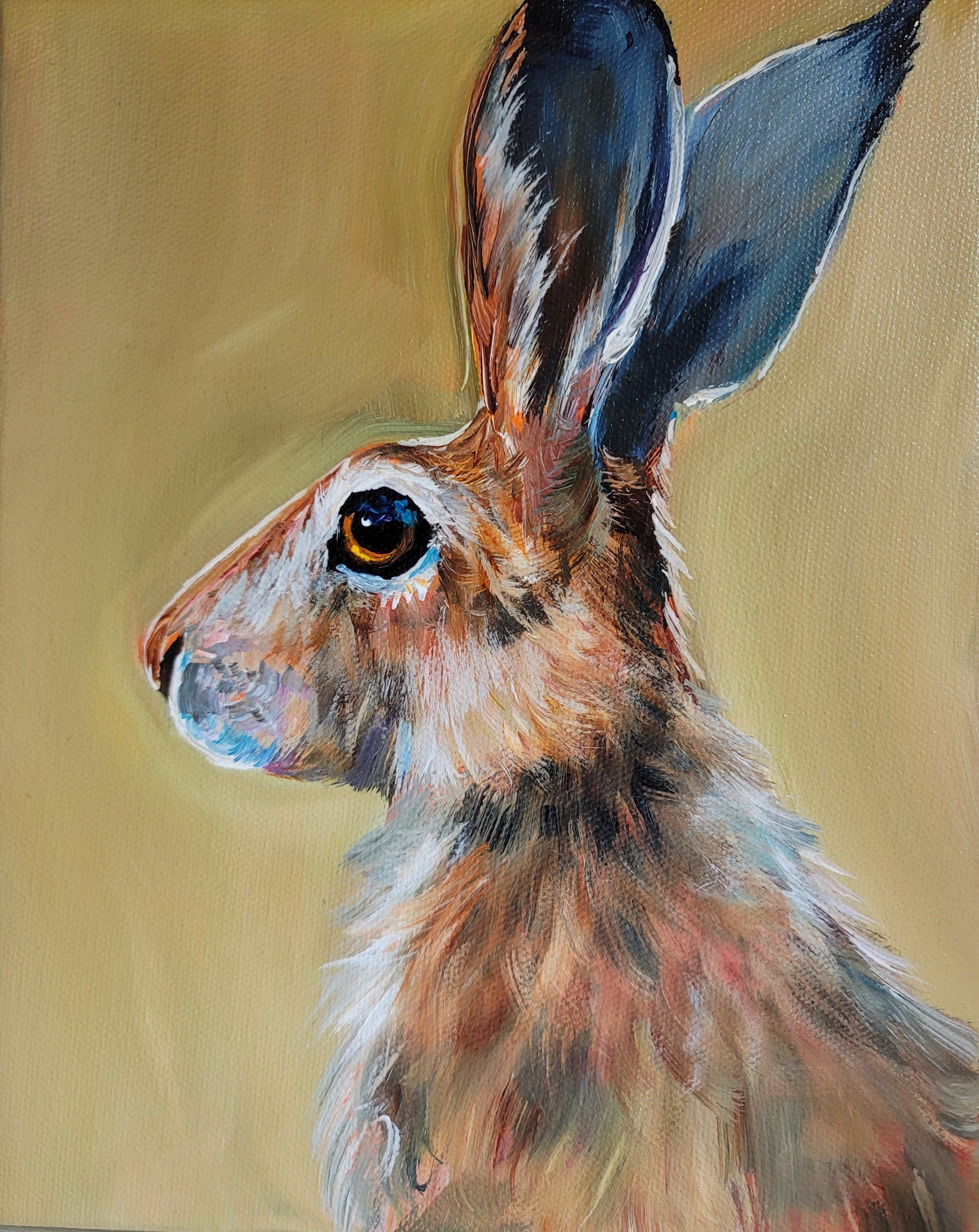 BENJAMIN -   8 x 10" ACRYLIC PAINTING