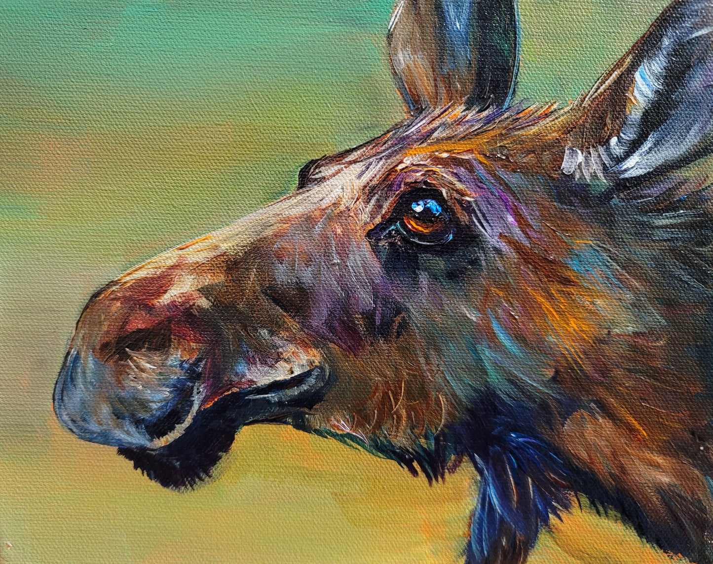 JULIETTE -   8 x 10" ACRYLIC PAINTING