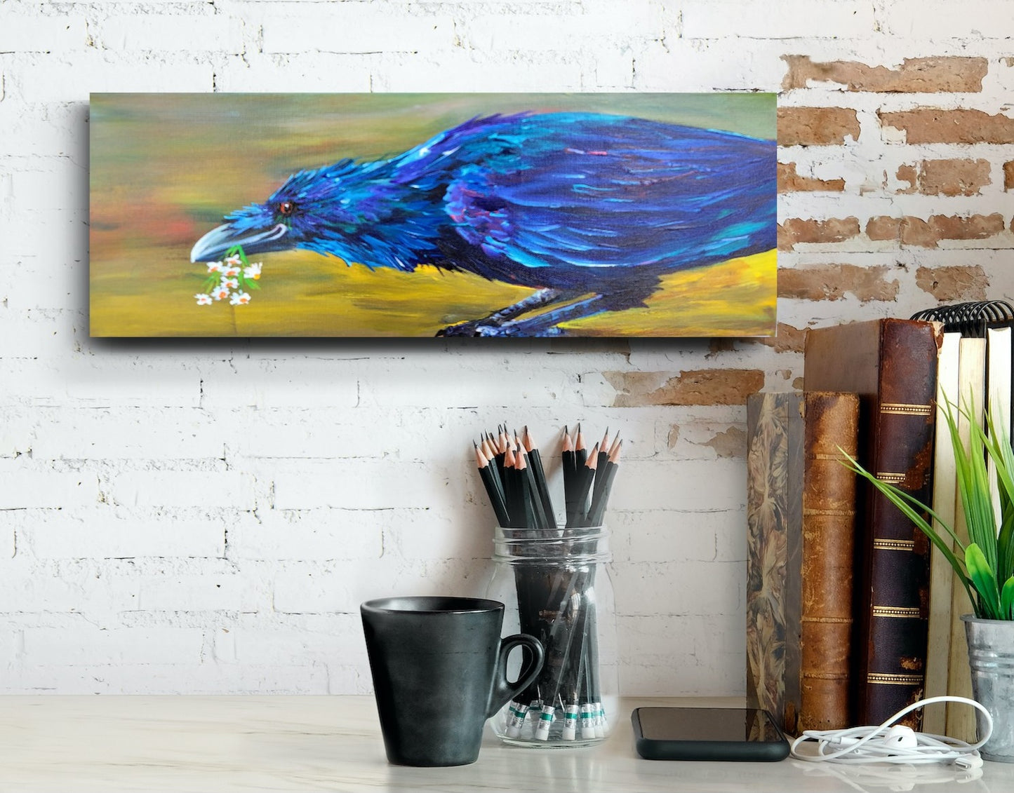 The Gifter - Original Acrylic Painting - 6 x 16 inch -  $175 each