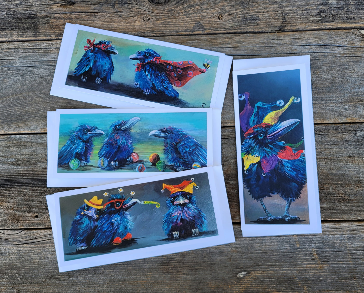 Greeting Cards - Raven Antics