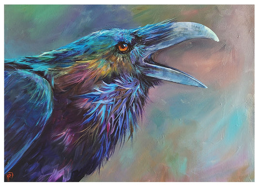 Raven Call Print